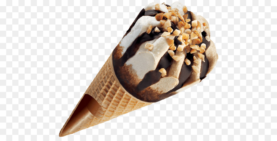 Sorvete De Chocolate，Cones De Sorvete PNG