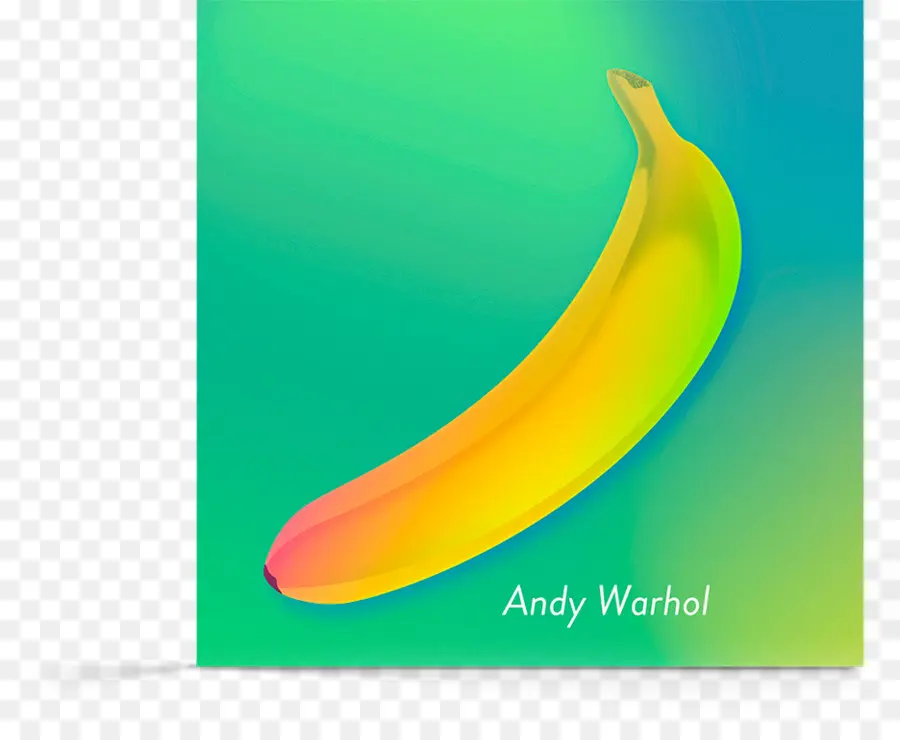 Banana Colorida，Fruta PNG