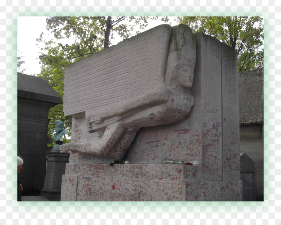 Cemitério Do Père Lachaise，Oscar Wilde S Tomb PNG