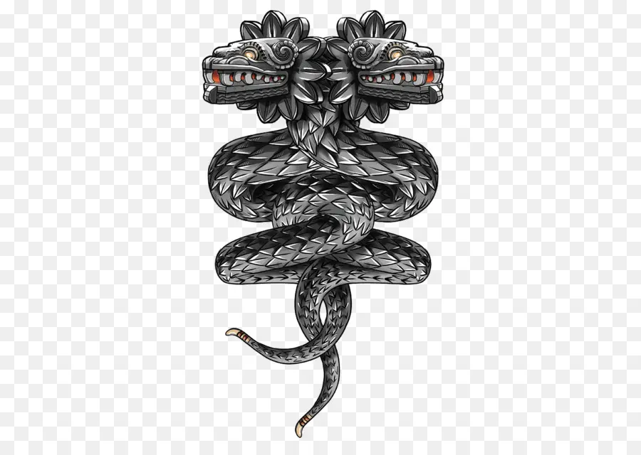 Quetzalcoatl，Tatuagem PNG