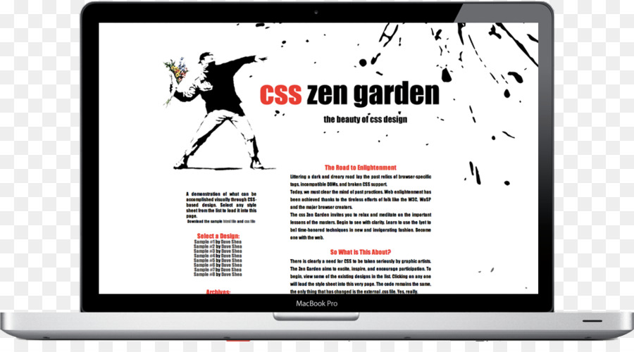 Responsive Web Design，O Css Zen Garden PNG