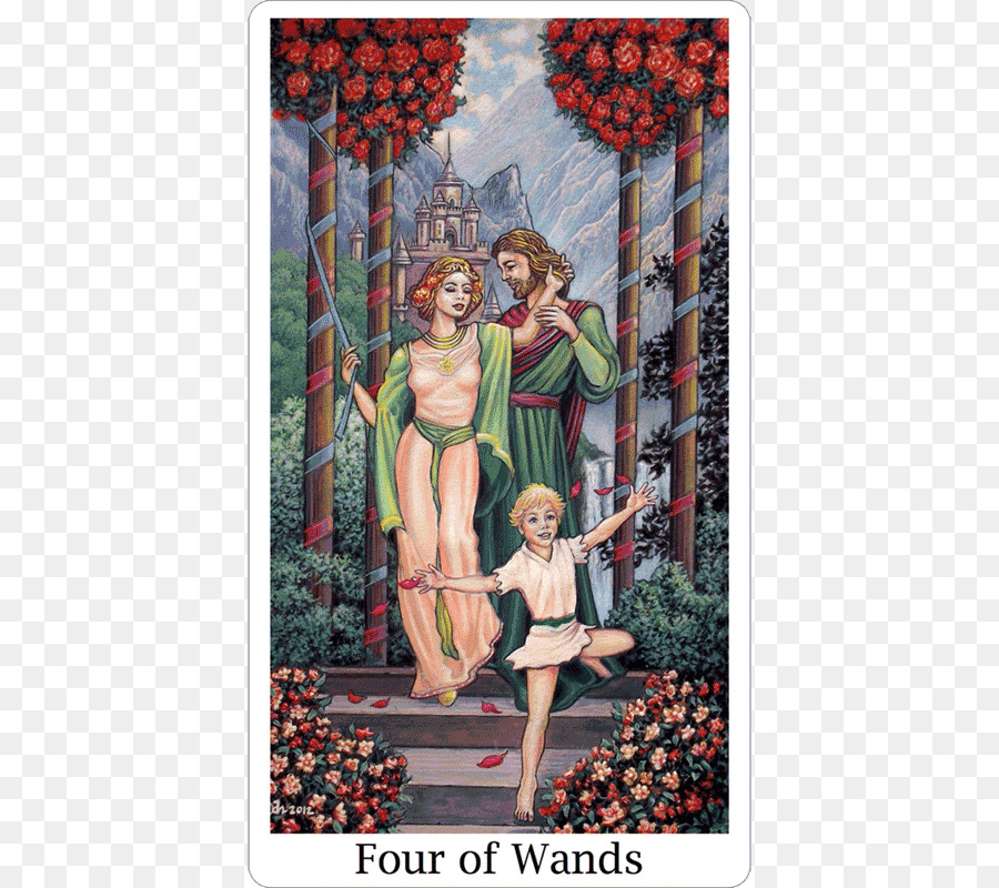 4 пентаклей и 4 жезлов сочетание. Four of Wands Таро. 4 Жезлов Уэйт. Карта Таро four of Wands. 4 Жезлов Таро.