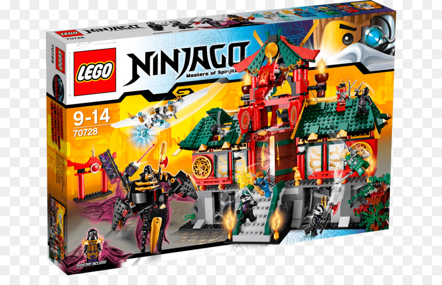 Lego 70728 Ninjago Batalha Para Ninjago Cidade，Lego Ninjago PNG