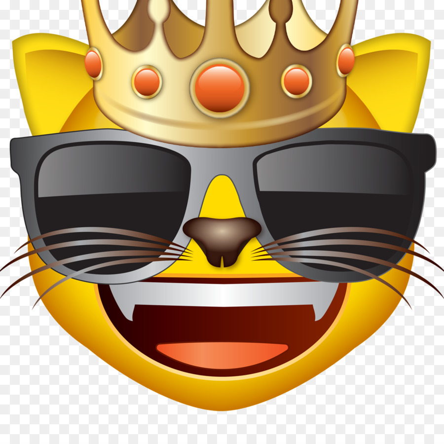 Emoji De Gato，Coroa PNG