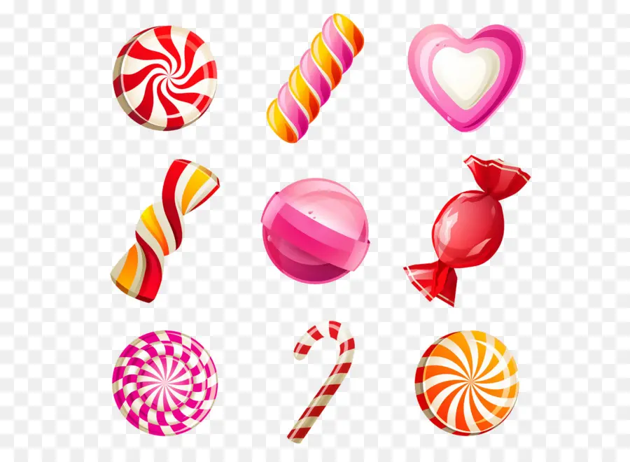 Doces，Colorido PNG