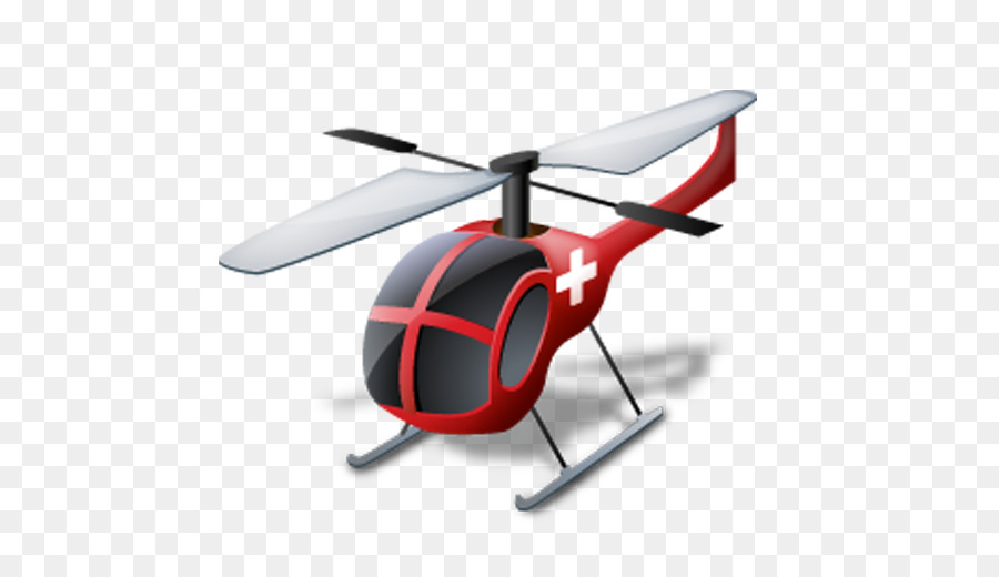 Helicóptero，Vermelho PNG