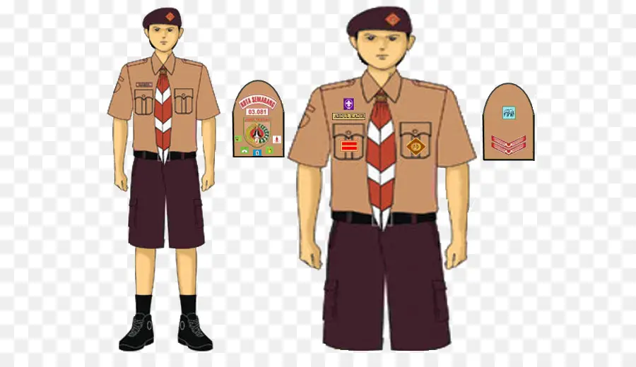 O Movimento Escoteiro Na Indonésia，Scout Uniforme PNG