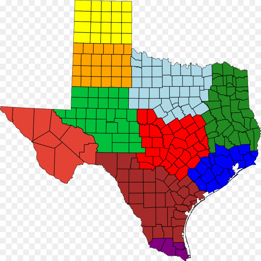 Texas，Vetor Mapa PNG