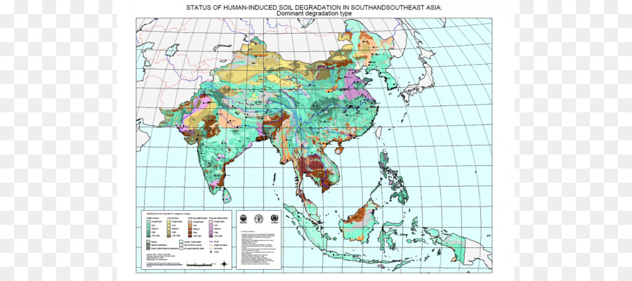 Mapa Da Ásia，Geografia PNG