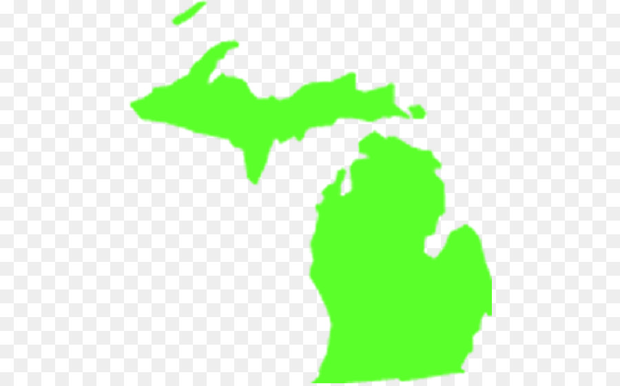 Mapa De Michigan，Estado PNG