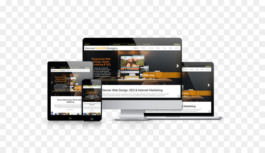 Responsive Web Design，Web Design PNG