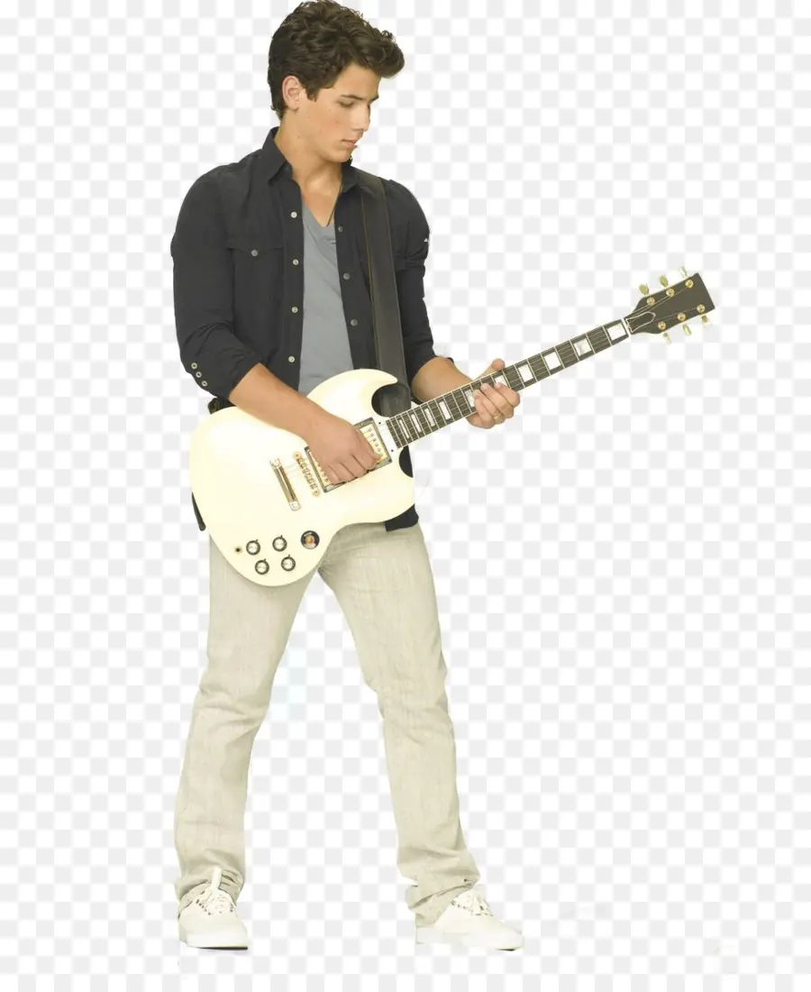 Nick Jonas，Guitarra Elétrica PNG