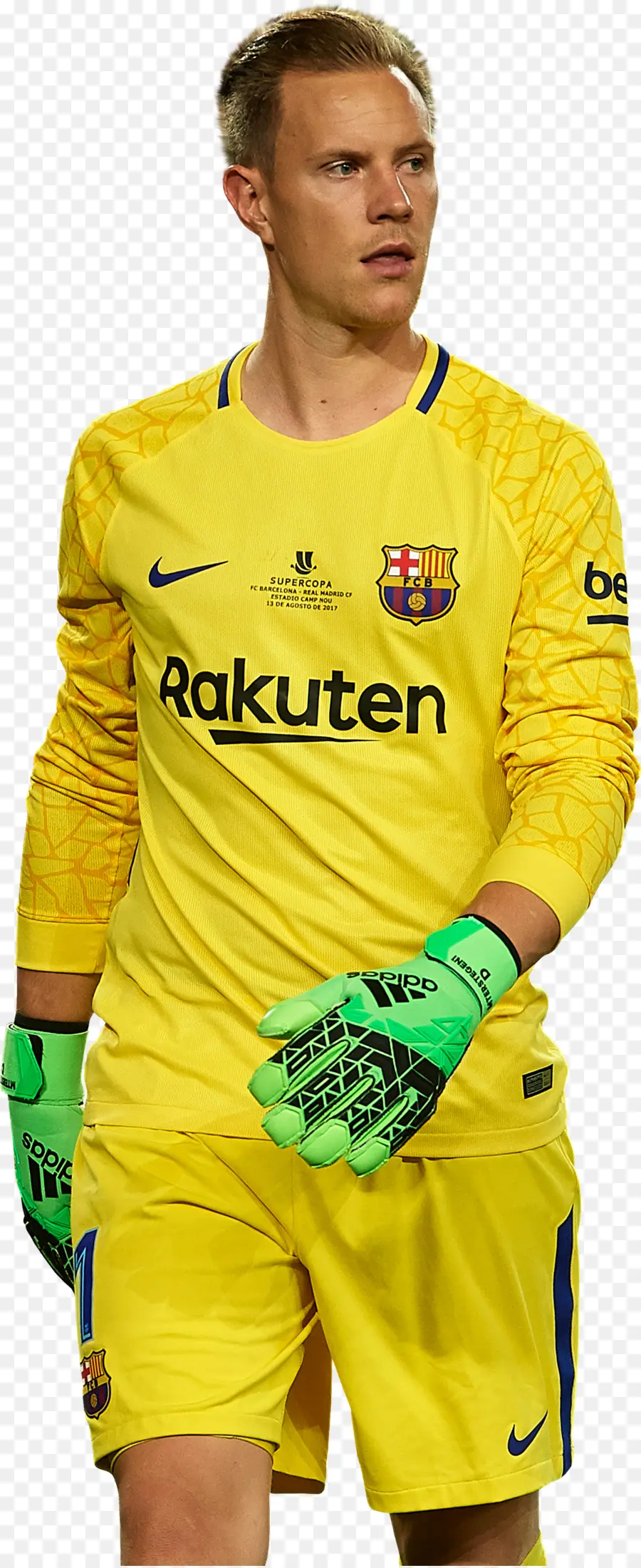 Goleiro，Uniforme Amarelo PNG