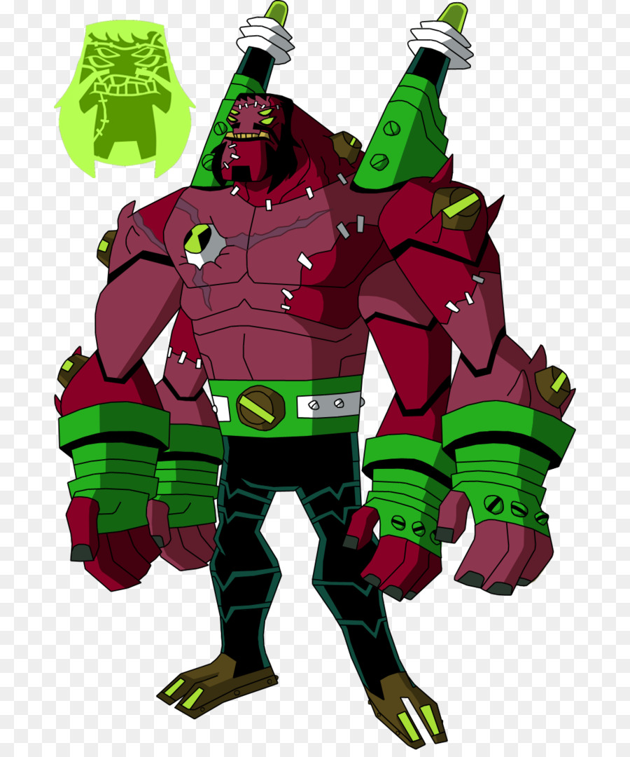 Quatro Braços，Ben 10 PNG