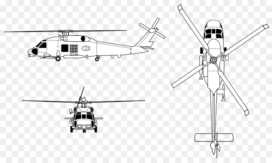 Rotor De Helicoptero Sikorsky Hh60 Pave Hawk Sikorsky Sh60 Seahawk Png Transparente Gratis