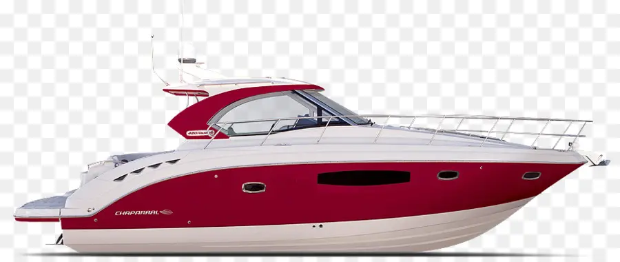 Barco Vermelho E Branco，Iate PNG