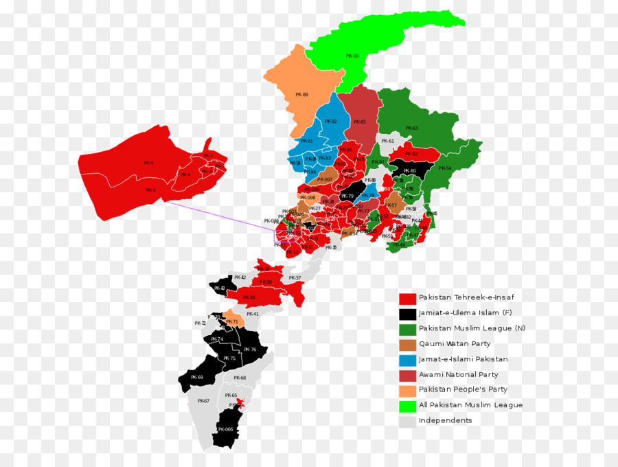 Paquistanês Eleições Gerais De 2013，Khyber Pakhtunkhwa PNG