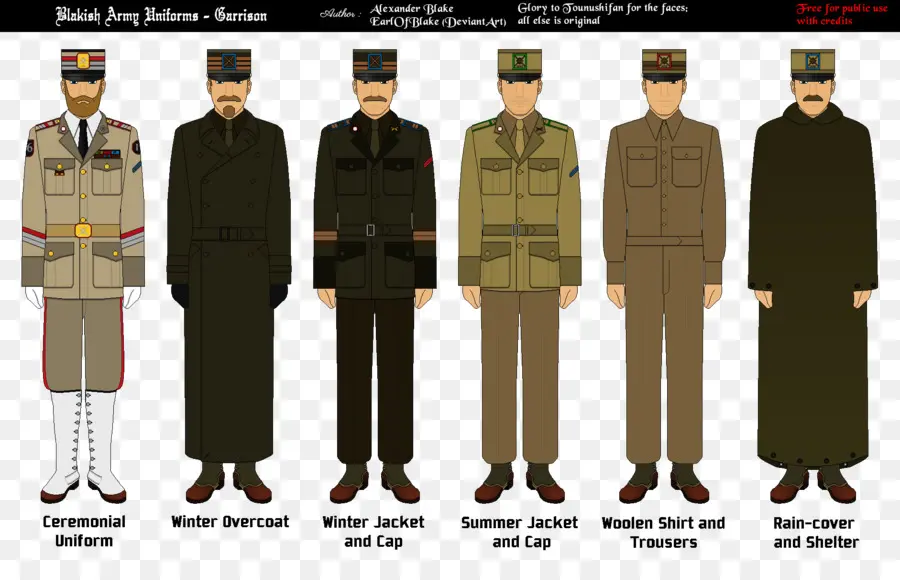 Uniformes Militares，Soldados PNG