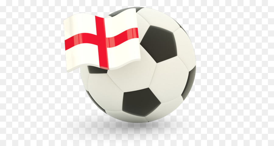 Bola De Futebol Com Bandeira Da Inglaterra，Bola De Futebol PNG