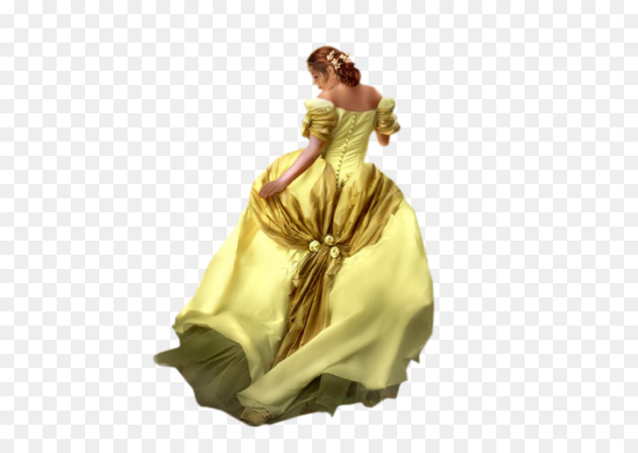 Vestido Amarelo，Mulher PNG