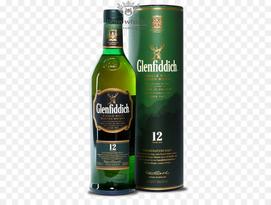 Garrafa De Glenfiddich，Uísque PNG