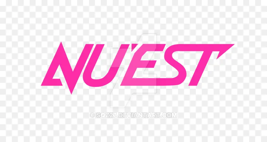 Nu'est Logo，Rosa PNG