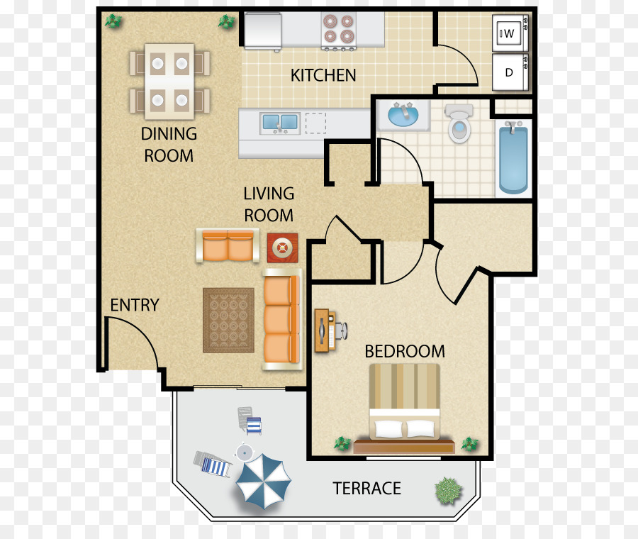 Layout Do Apartamento，Planta Baixa PNG