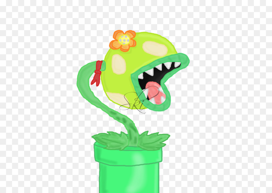 Piranha Plant，Desenho PNG