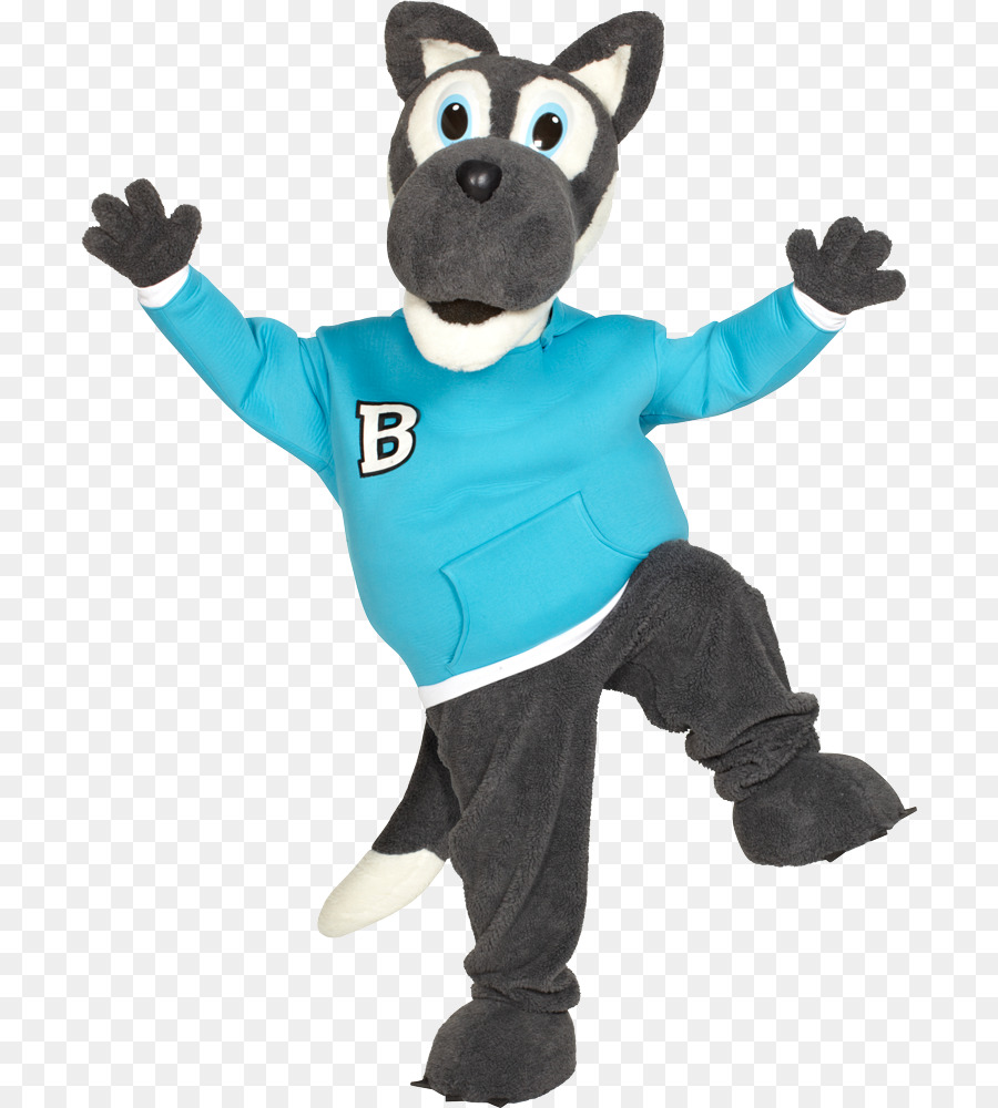 Lobo Cinza，Mascote PNG