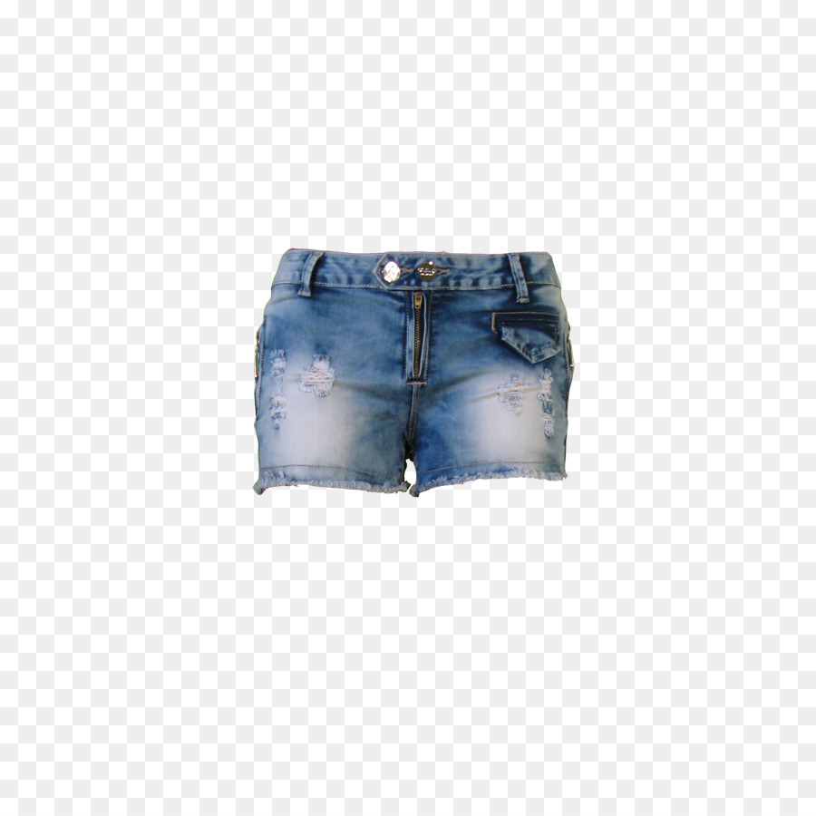 Shorts Jeans，Azul PNG