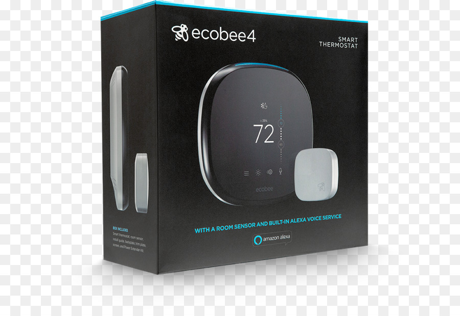 Ecobee Ecobee4，Termostato Inteligente PNG