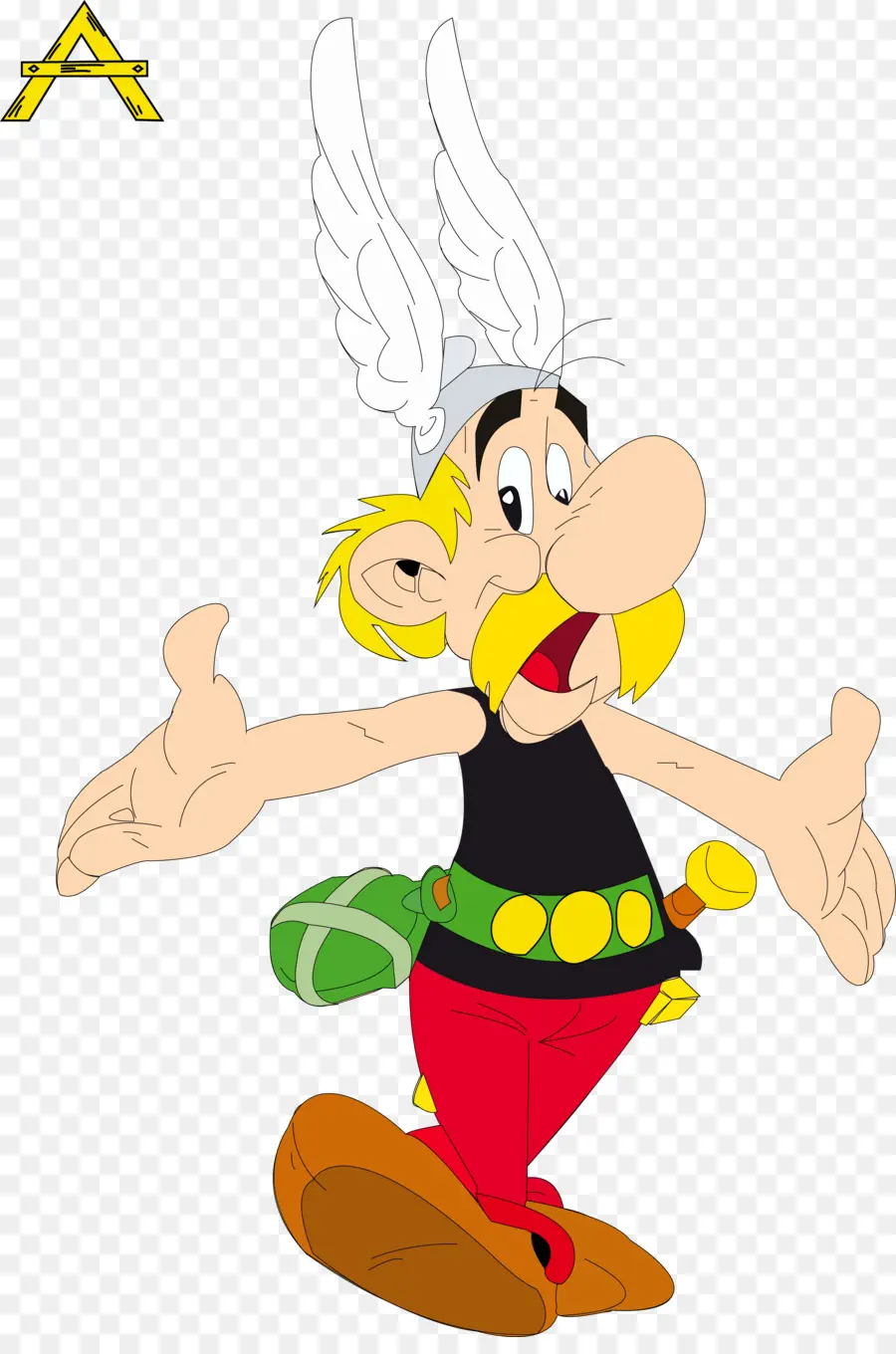 Asterix E Cleópatra，Obelix PNG