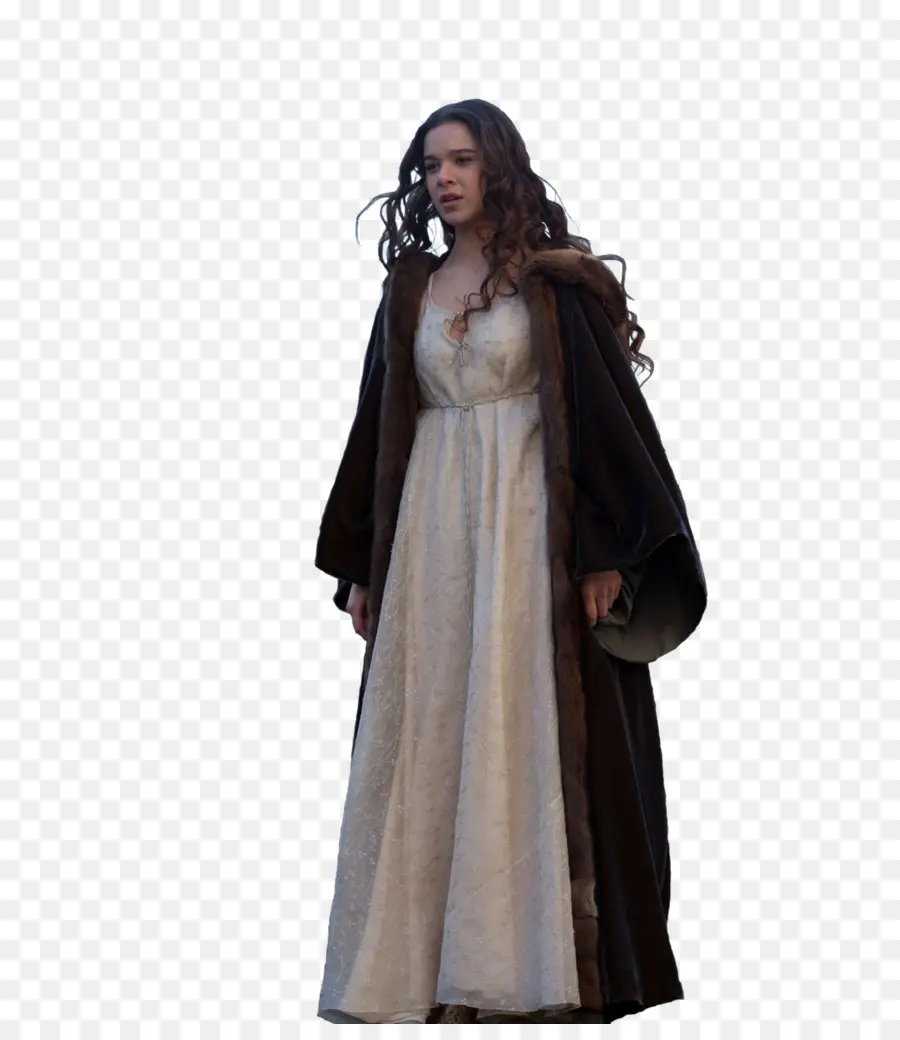 Mulher Com Vestido Medieval，Medieval PNG