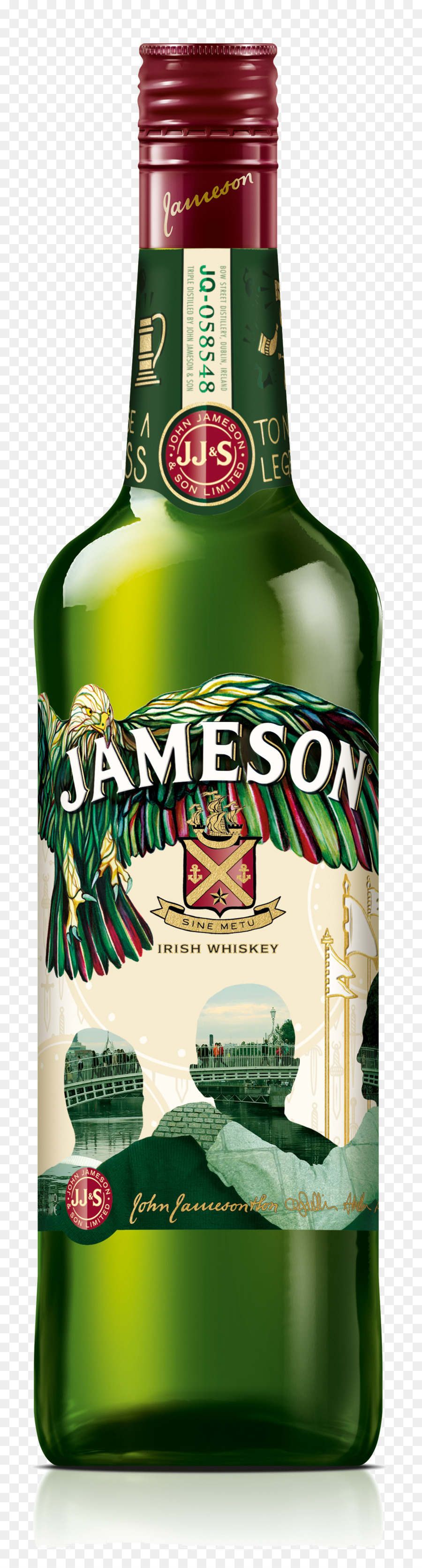 Jameson Irish Whiskey，Uísque Irlandês PNG