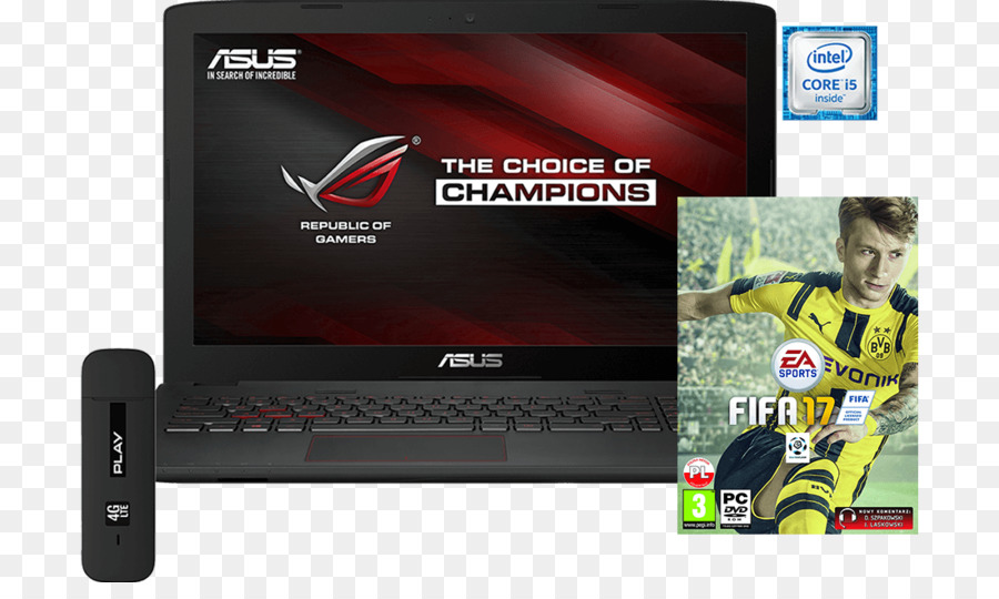 Laptop，Asus Rog Gl552 PNG