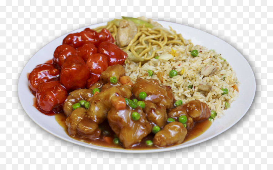 Frango Kung Pao，Arroz E Caril PNG