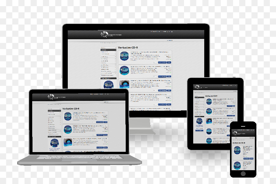 Responsive Web Design，Dispositivos Portáteis PNG