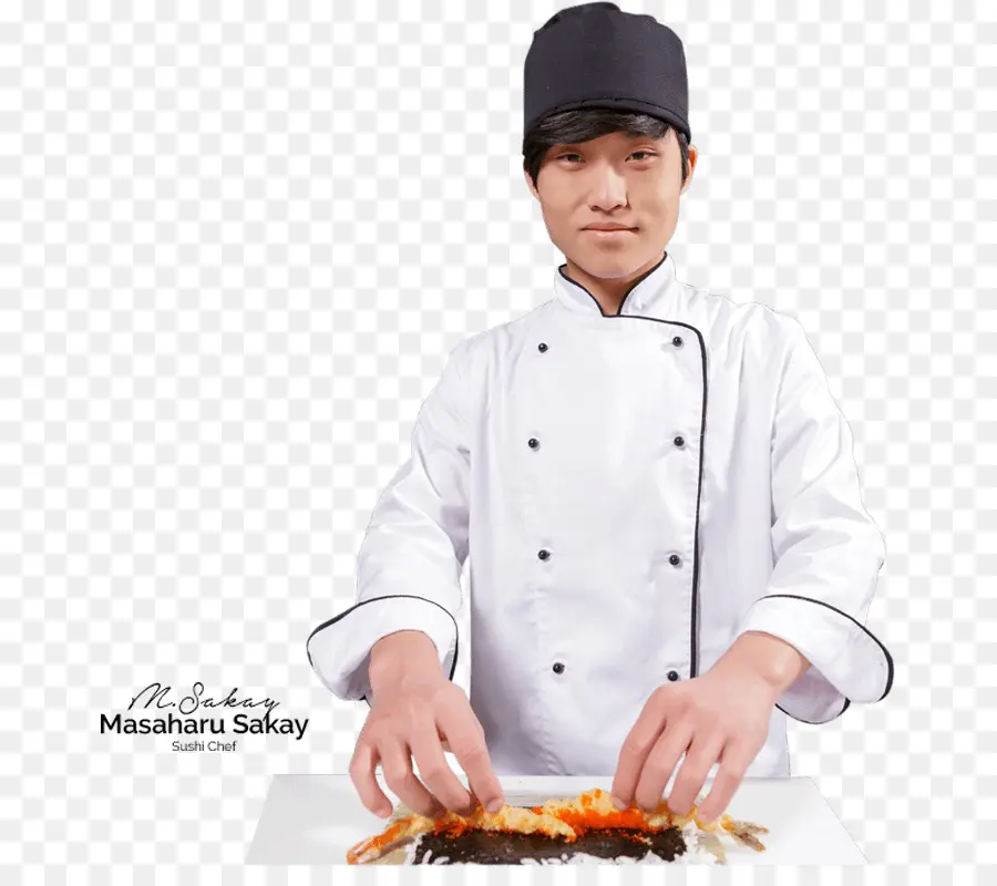 Chef De Sushi，Cozinheiro PNG