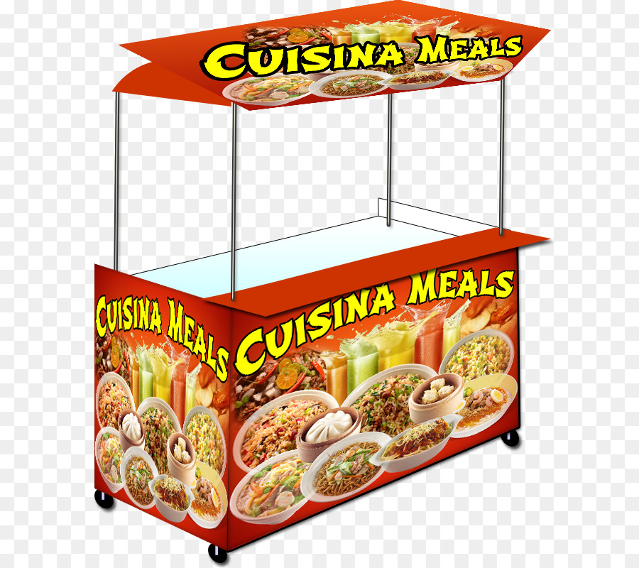 Carrinho De Comida，Comida Rápida PNG