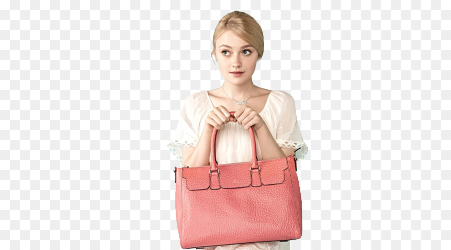 Mulher Com Bolsa Rosa，Moda PNG