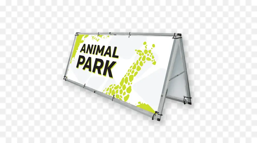 Sinal Do Parque Animal，Girafa PNG