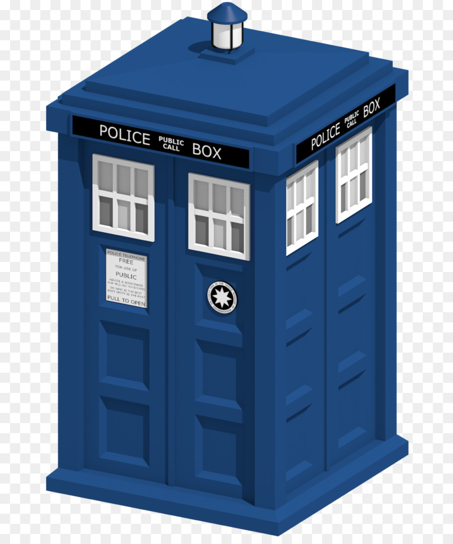 Caixa Policial Azul，Tardis PNG