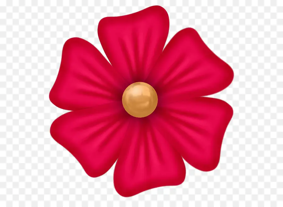 Flor Vermelha，Florescer PNG