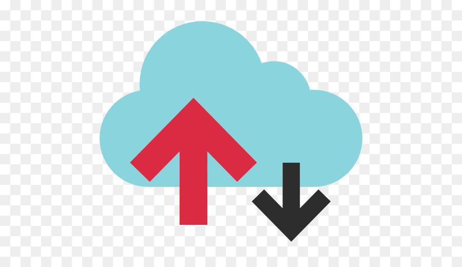 Nuvem Com Setas Para Cima E Para Baixo，Para Cima PNG