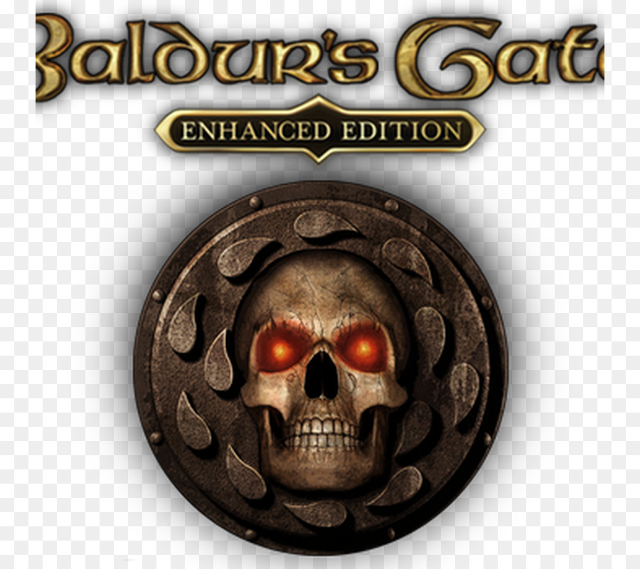 Baldur's Gate Logo，Crânio PNG