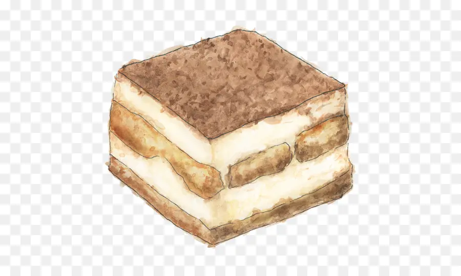 Tiramisu，Alimentos PNG