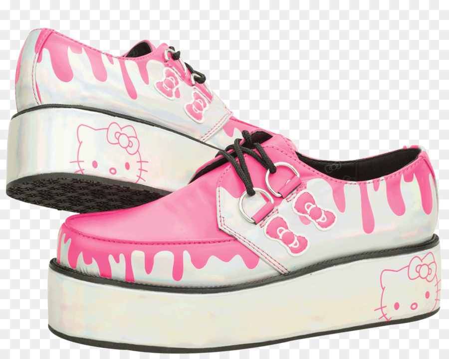 Olá Kitty Sapatos，Olá Gatinha PNG