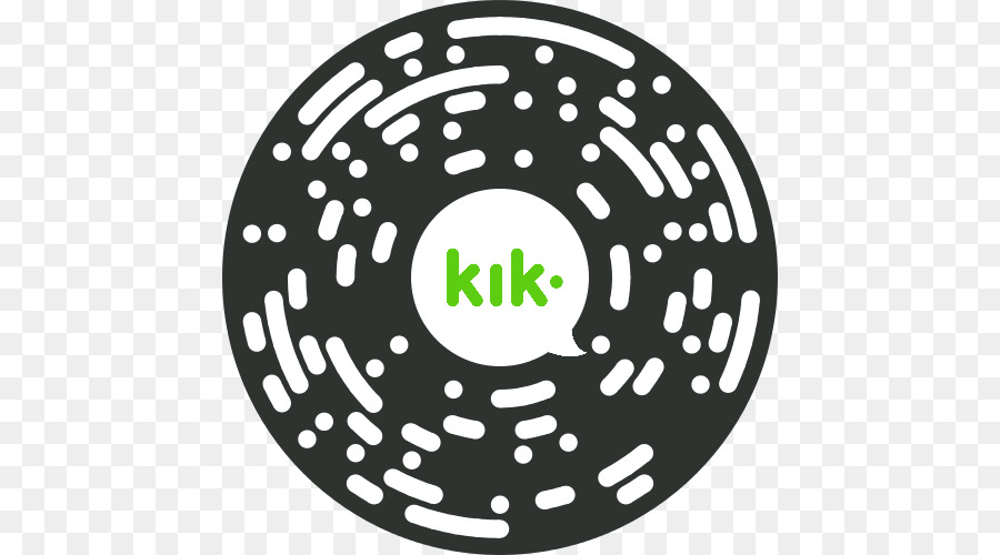 Código Kik，Código Qr PNG