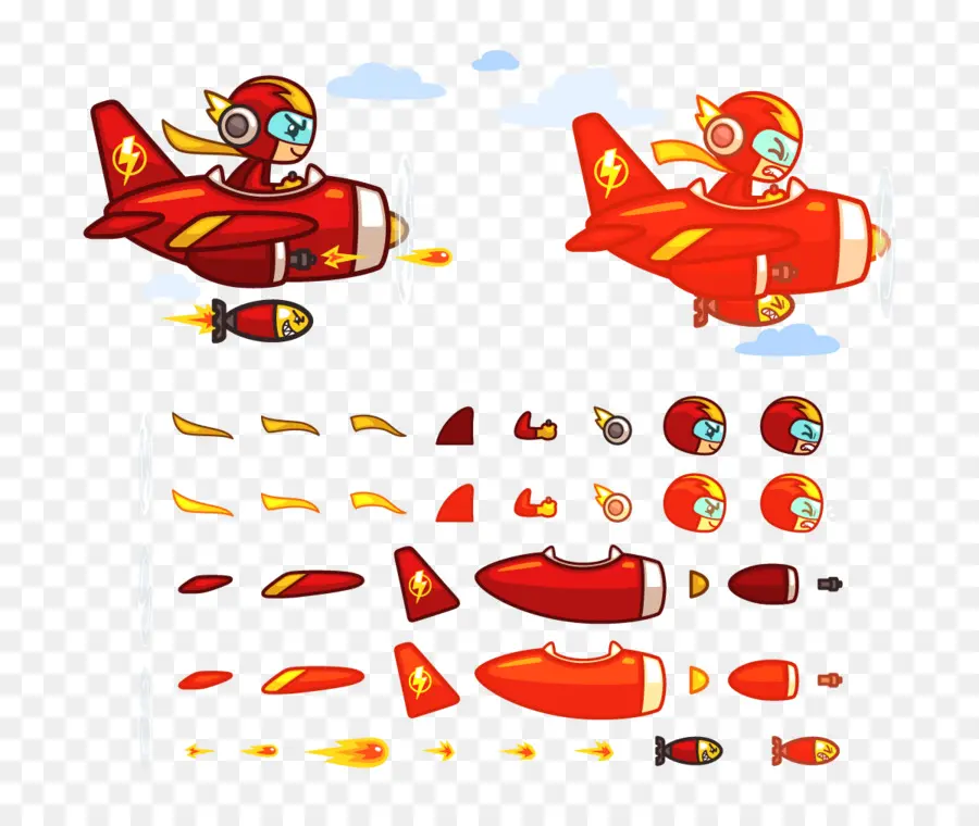 Aviões De Desenho Animado，Aviões PNG