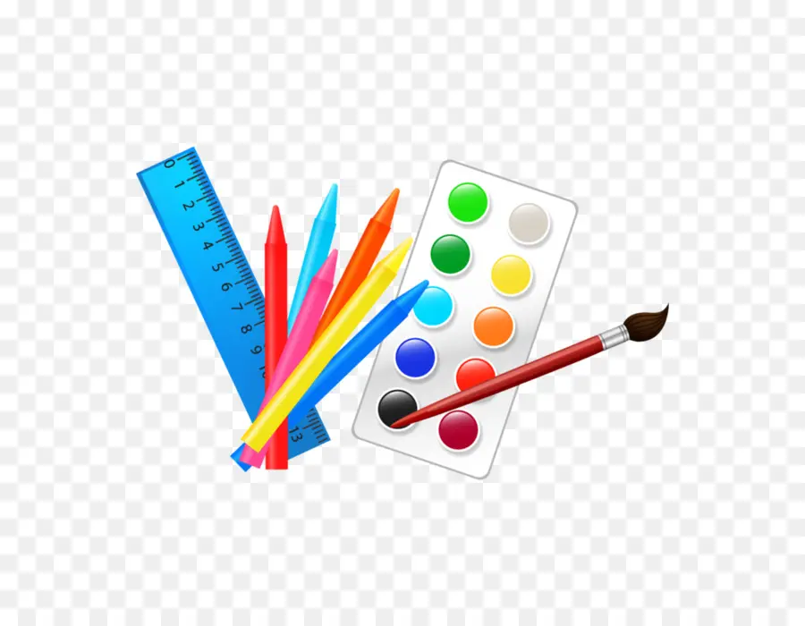 Materiais De Arte，Pintar PNG